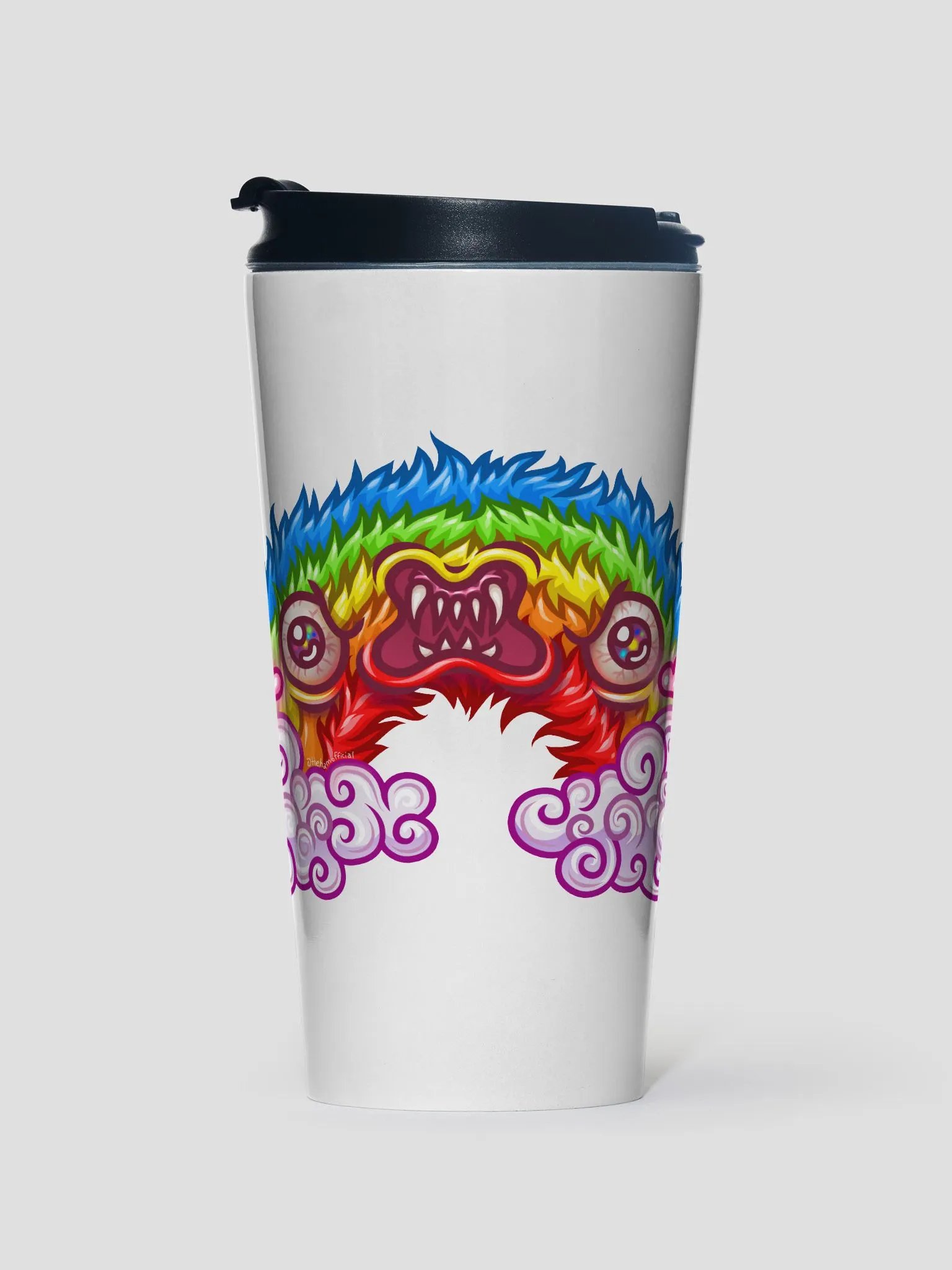 Gay Wrath Rainbow Travel Mug product image (1)