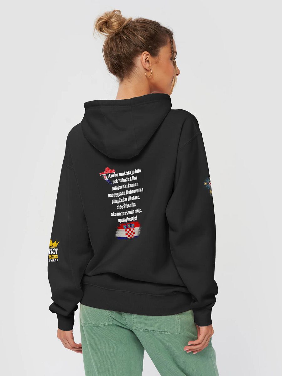 Checkered Shield Cross Hoodie Thompson Ako Ne Znaš Šta Je Bilo product image (12)