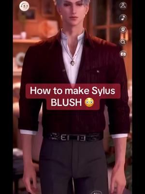 I did whar I did and I’m not ashamed 😤 #sylus #loveanddeepspace #blush #thirsty #fanboy 