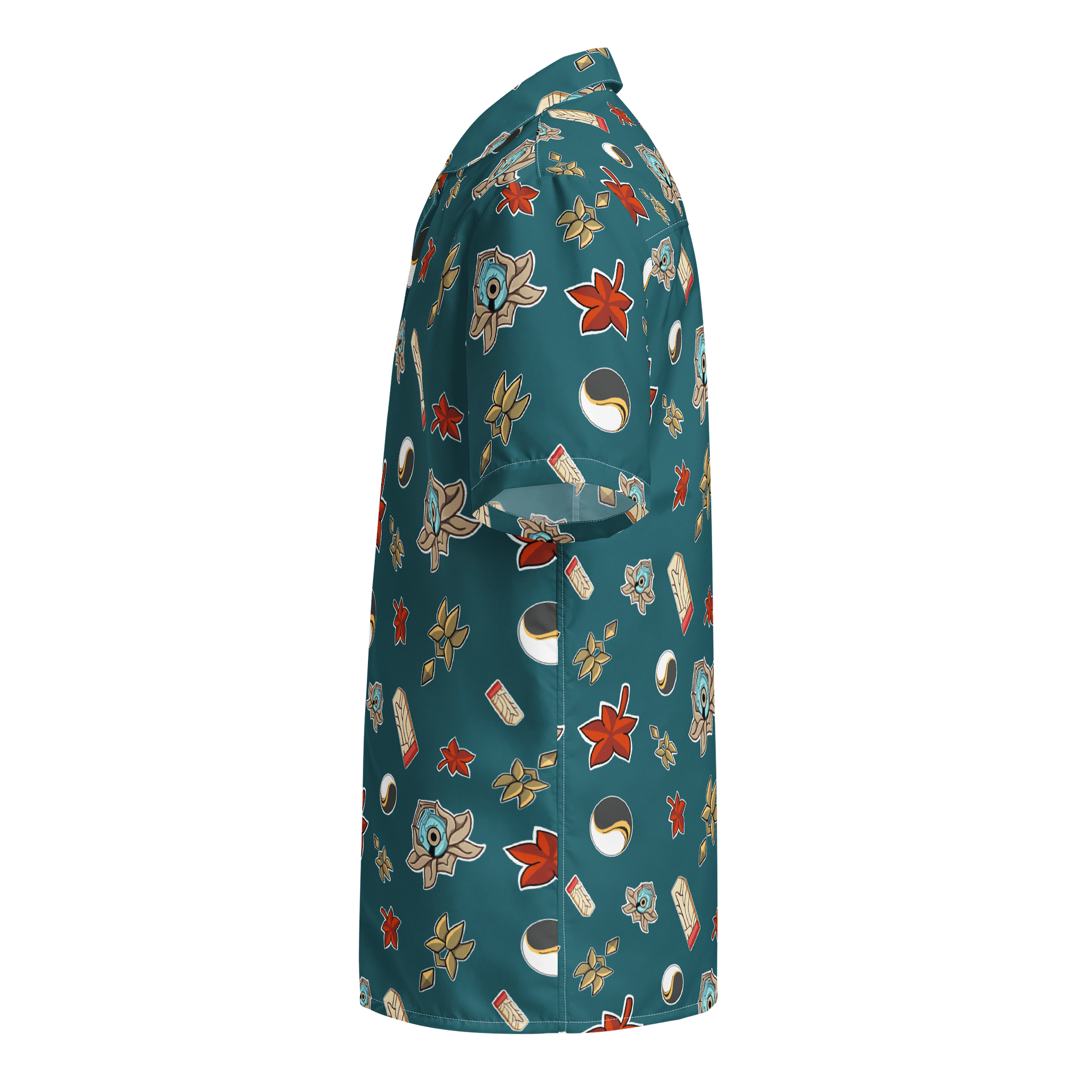 Dan Heng Pattern Button Down Shirt product image (4)