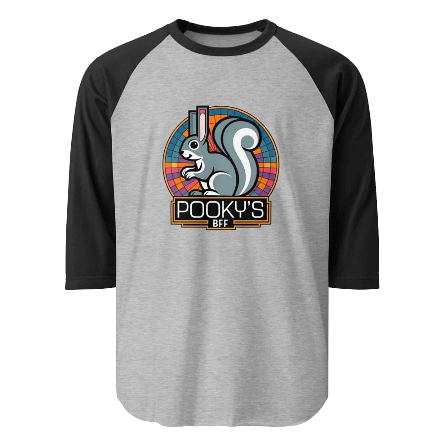Pooky's BFF ¾ Sleeve Raglan Tee product image (1)