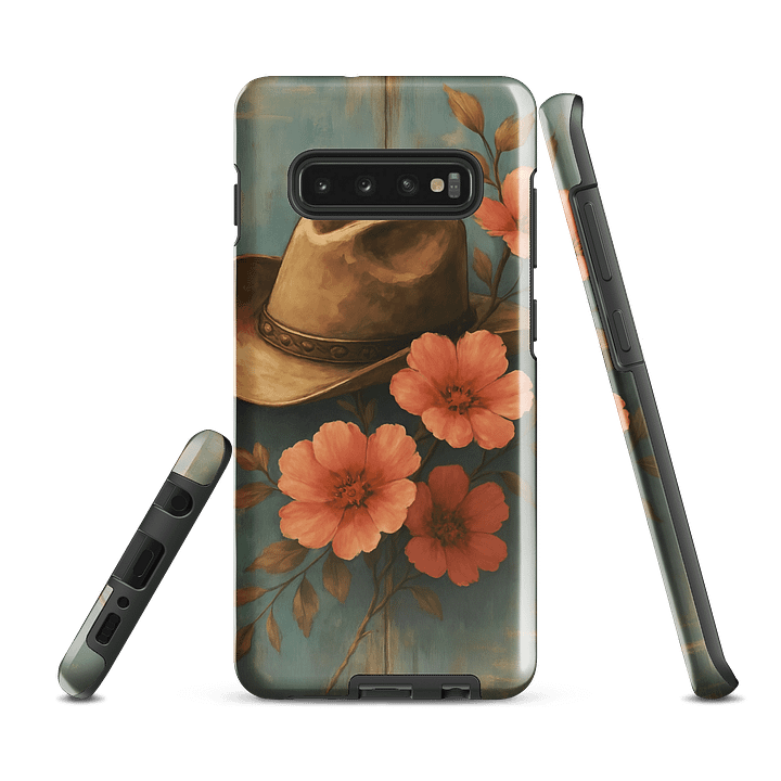 Floral Cowboy Hat Samsung® Tough Case product image (5)
