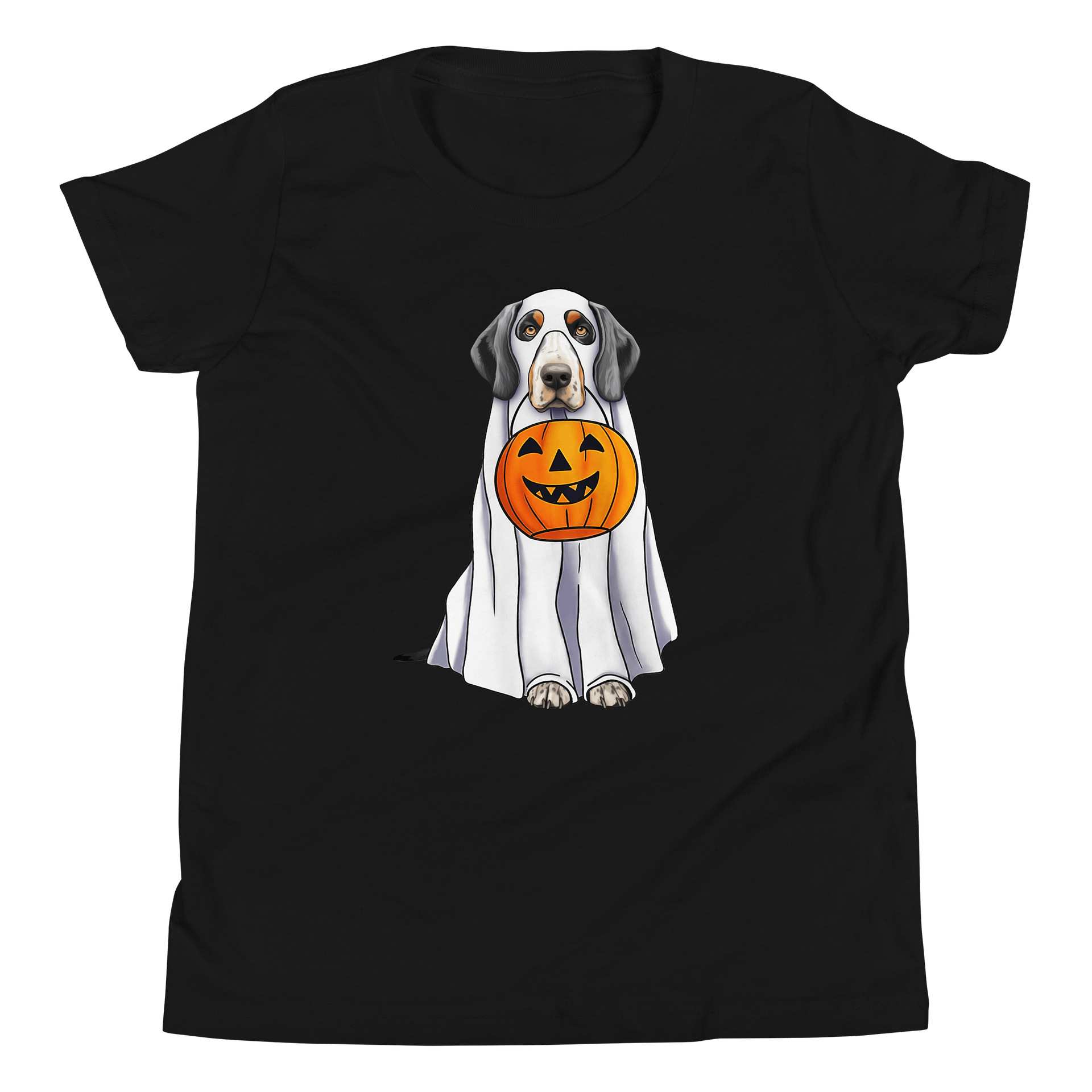 Halloween Bluetick Coonhound Youth T-Shirt product image (5)