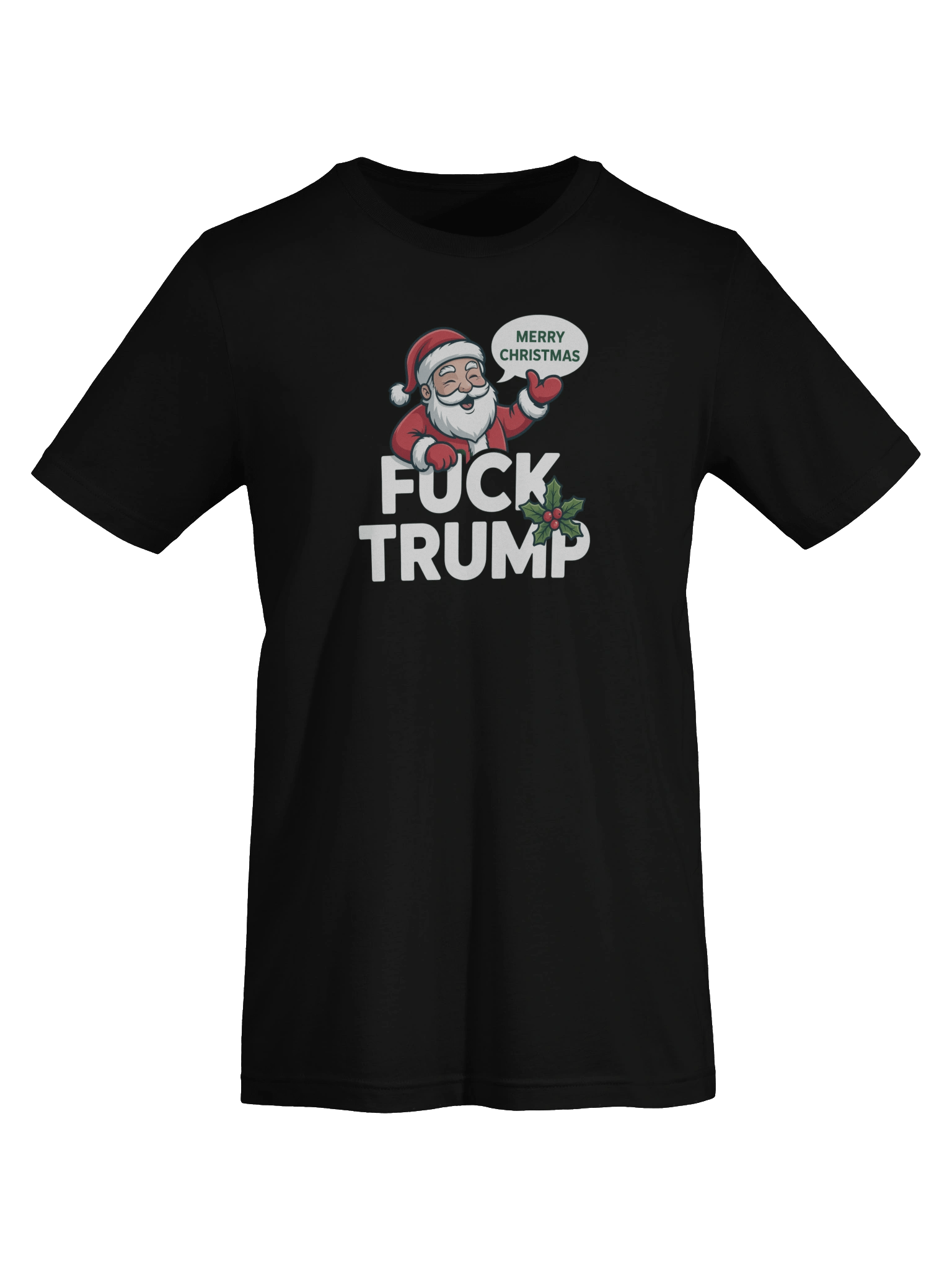 Santa's Anti Trump Message Tee product image (55)