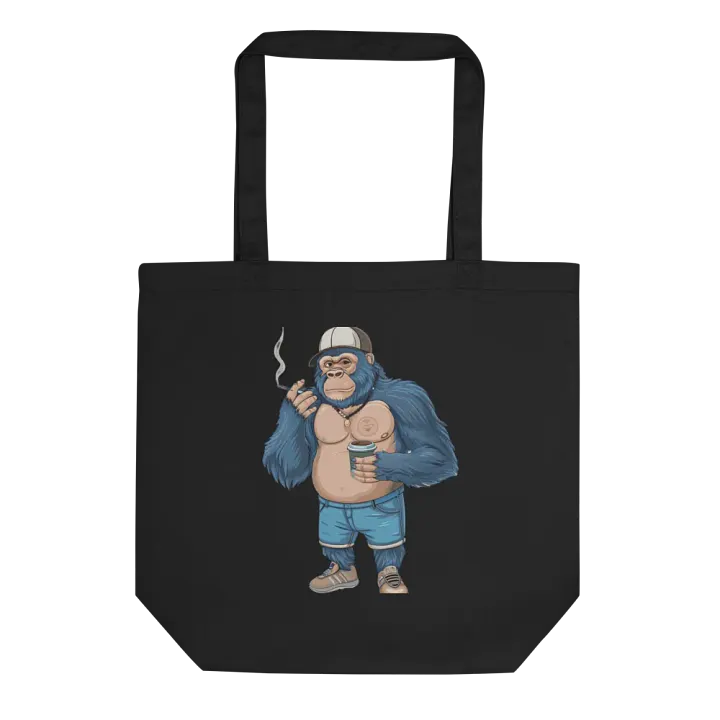 Blue Gorilla Eco-Friendly Tote Bag product image (1)