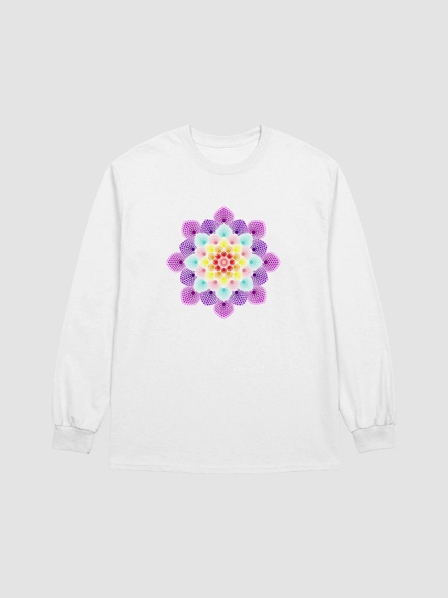 Colorful Dot Mandala Long Sleeve T-Shirt product image (3)