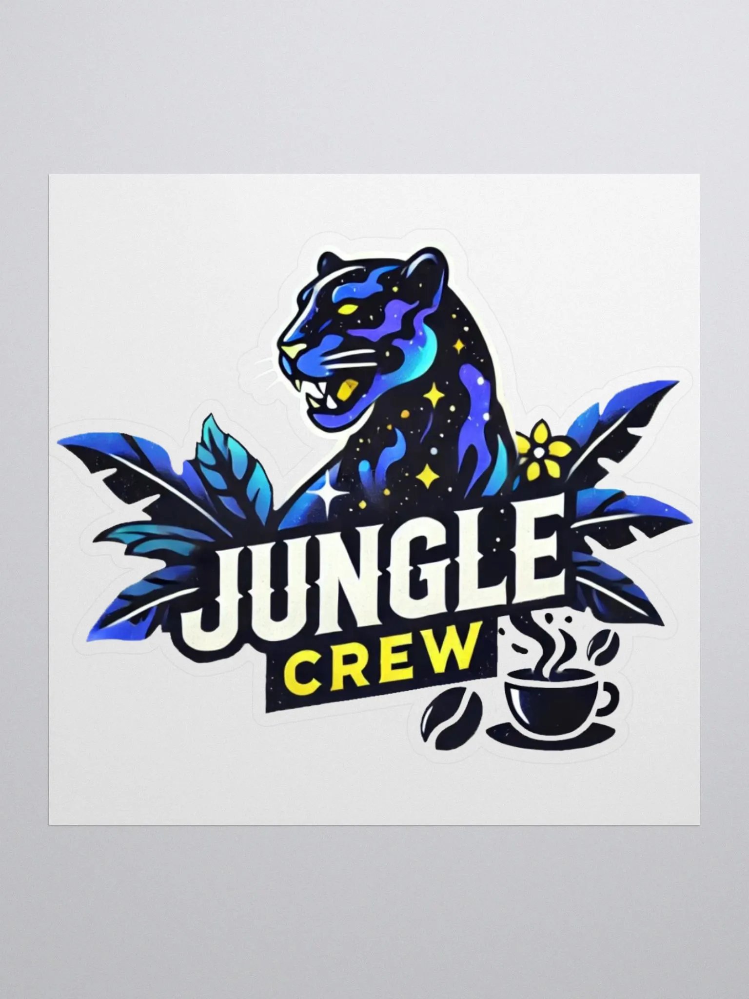 Jungle Crew Panther Sticker product image (1)
