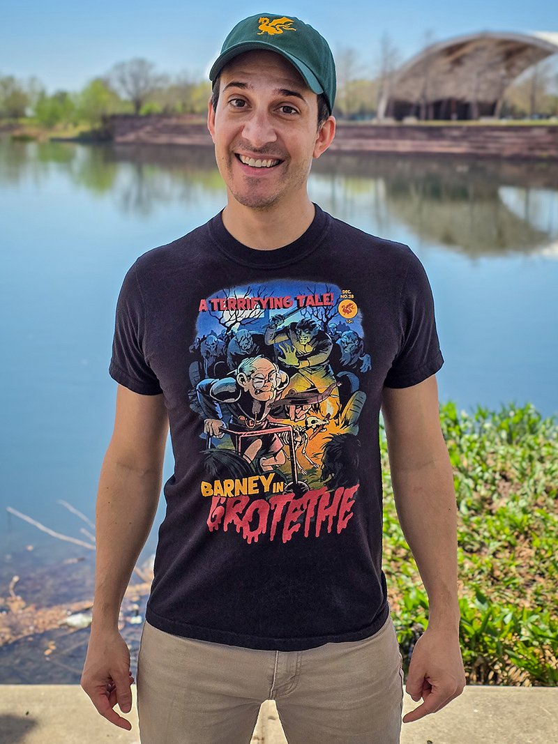 Barney's Terrifying Tale Tee