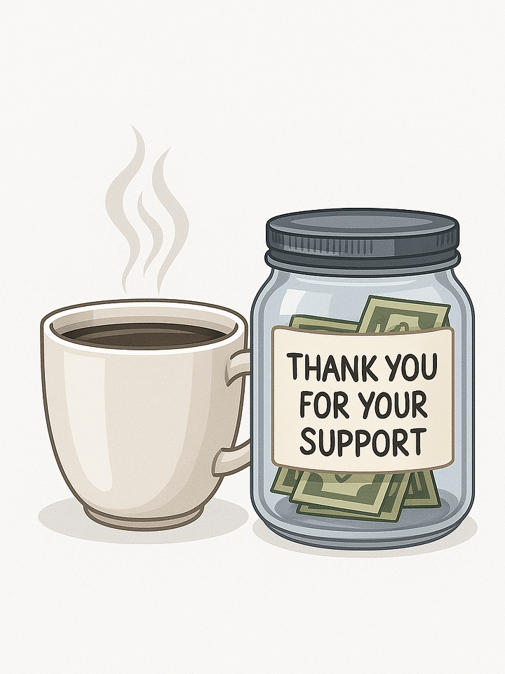 Fuel the Build – Buy Us a Coffee product image (1)