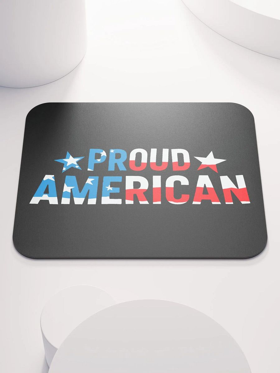 Mouse Pad: Proud American product image (1)