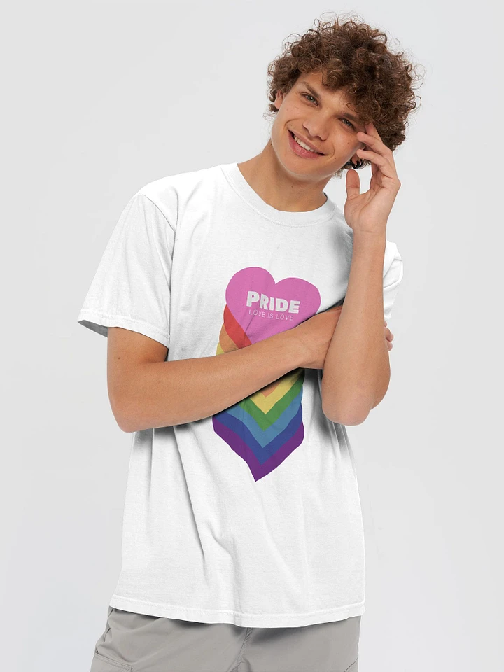 PRIDE = Love Is Love (Rainbow) - T-Shirt product image (2)