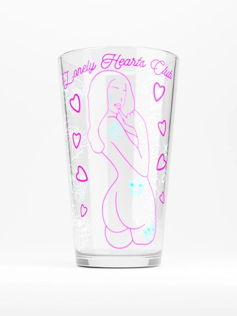 Lonely Hearts Club Pint Glass product image (1)