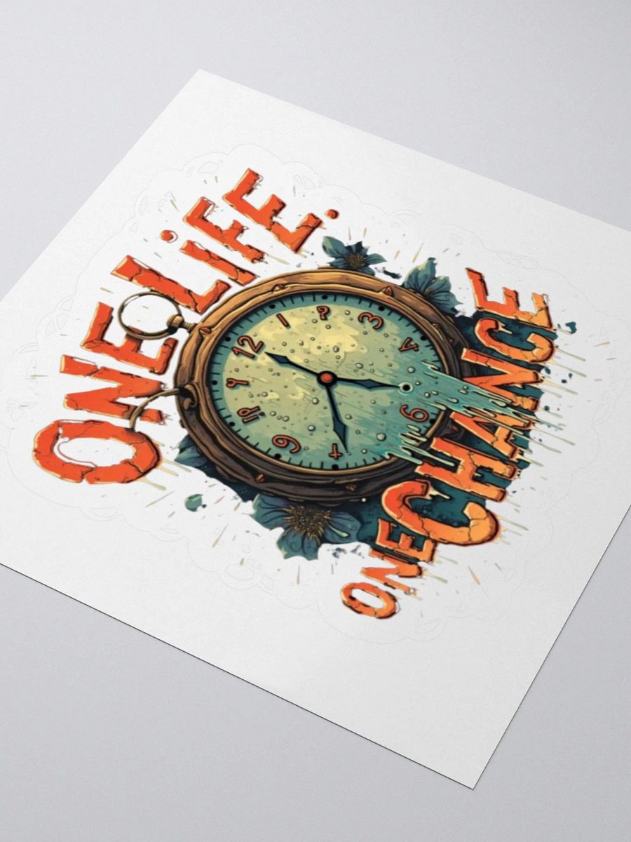 Melting Clock Surreal Stickers product image (8)