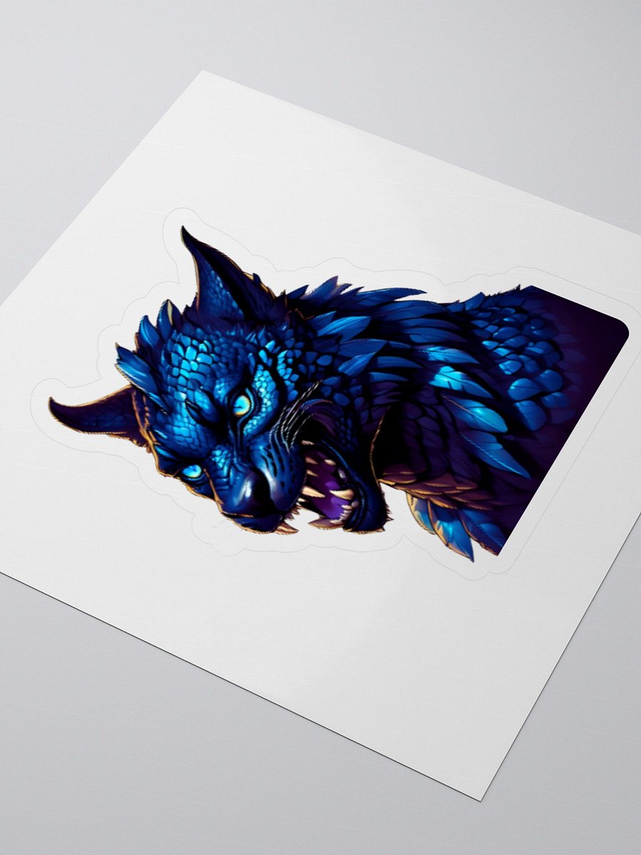 Mythical Wolf Creature Vinyl Stickers product image (3)
