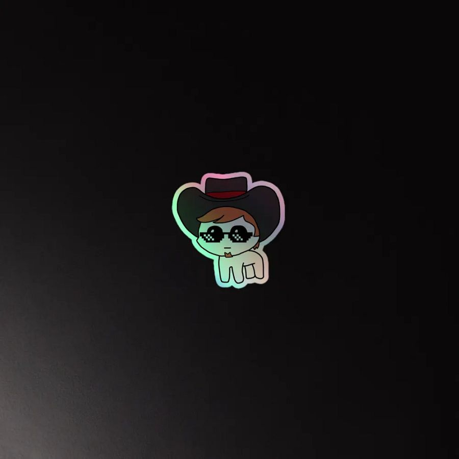 aid00t Yippee Creature Emote Sticker Sheet (Holographic) product image (4)