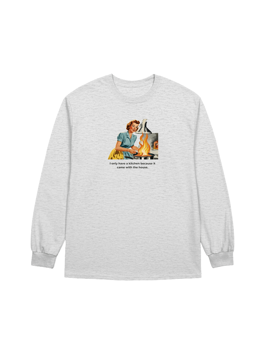 Retro Kitchen Disaster Long Sleeve Tee product image (4)