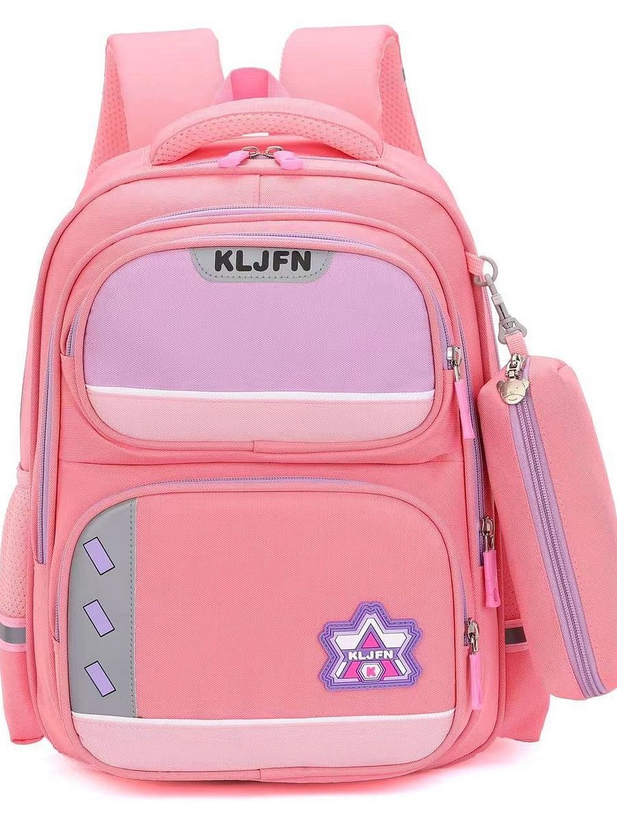 Waterproof Ultra-light Fabric Fashionable Large Capacity Spine Protection Burden Reduction Children's Bags - VIA Onlineshop product image (1)