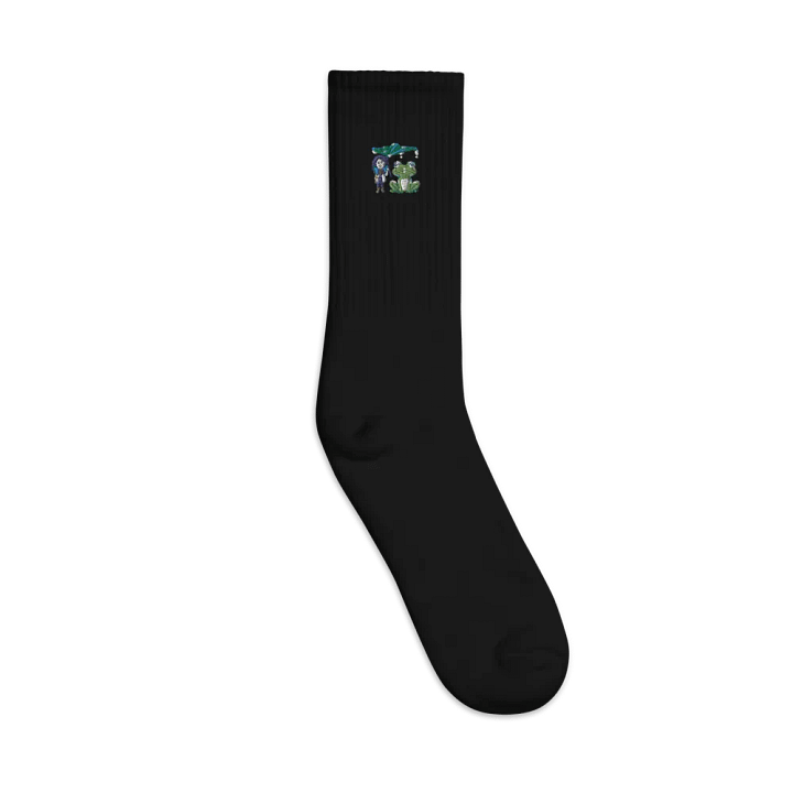 SOCCO bestickte Crew-Socken , du bist nicht alleine product image (2)