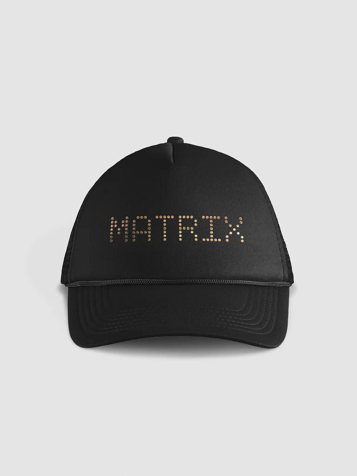 Value Cap Egg-citing Matrix Trucker Hat product image (1)