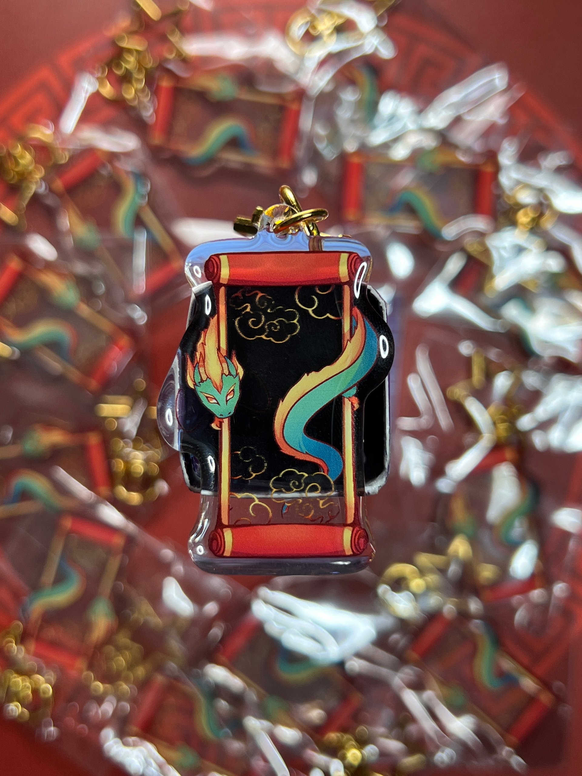 Year of the Dragon Scroll - Charm product image (1)