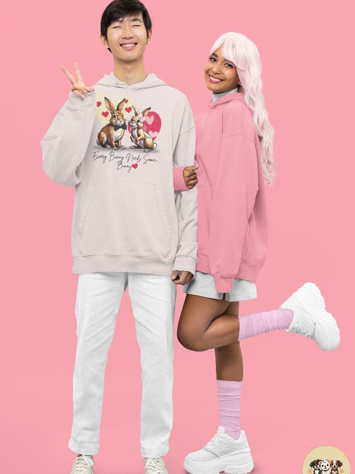 "EVERY BUNNY NEEDS SOME BUNNY " Premium Hoodie product image (1)