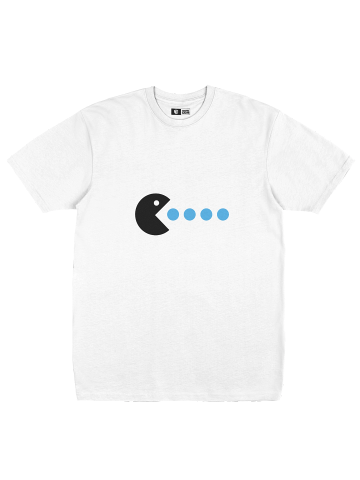 T-SHIRT WHITE PAC-MAN NG product image (1)
