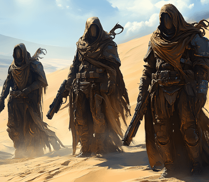 Warriors of the Desert Frontier - dune set 4 product image (1)