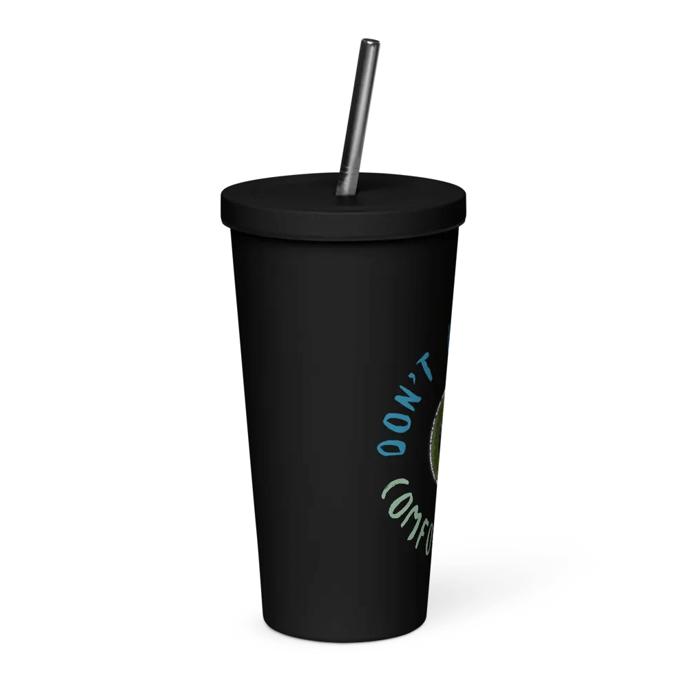 Homeless Vibrant Insulated Tumbler: Escape the Comfort Zone product image (4)