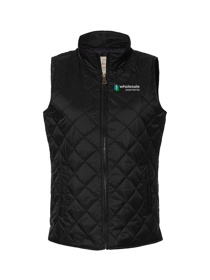 Wholesale Payments - Women's Diamond Quilted Vest product image (1)