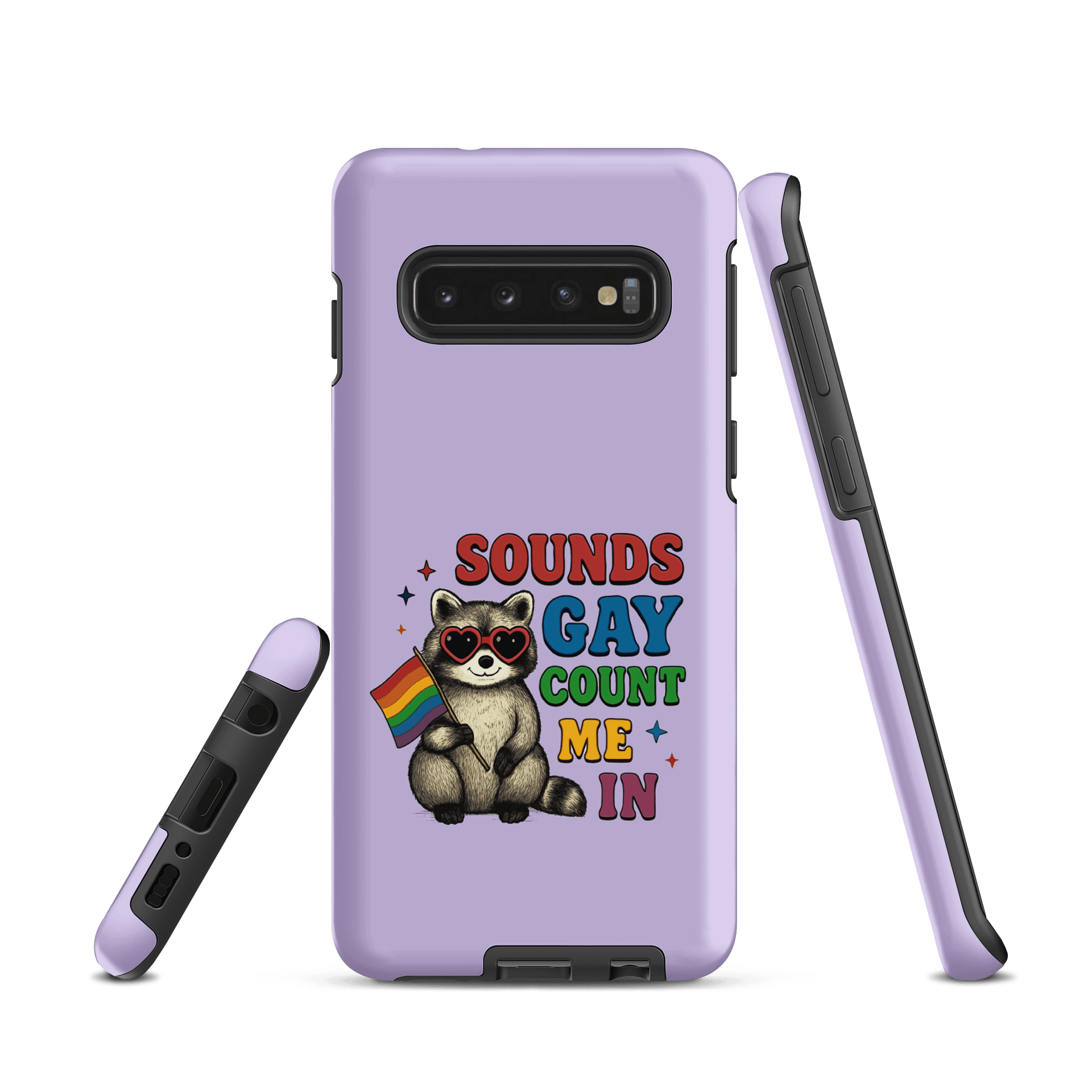 Pride Raccoon Samsung Case product image (1)