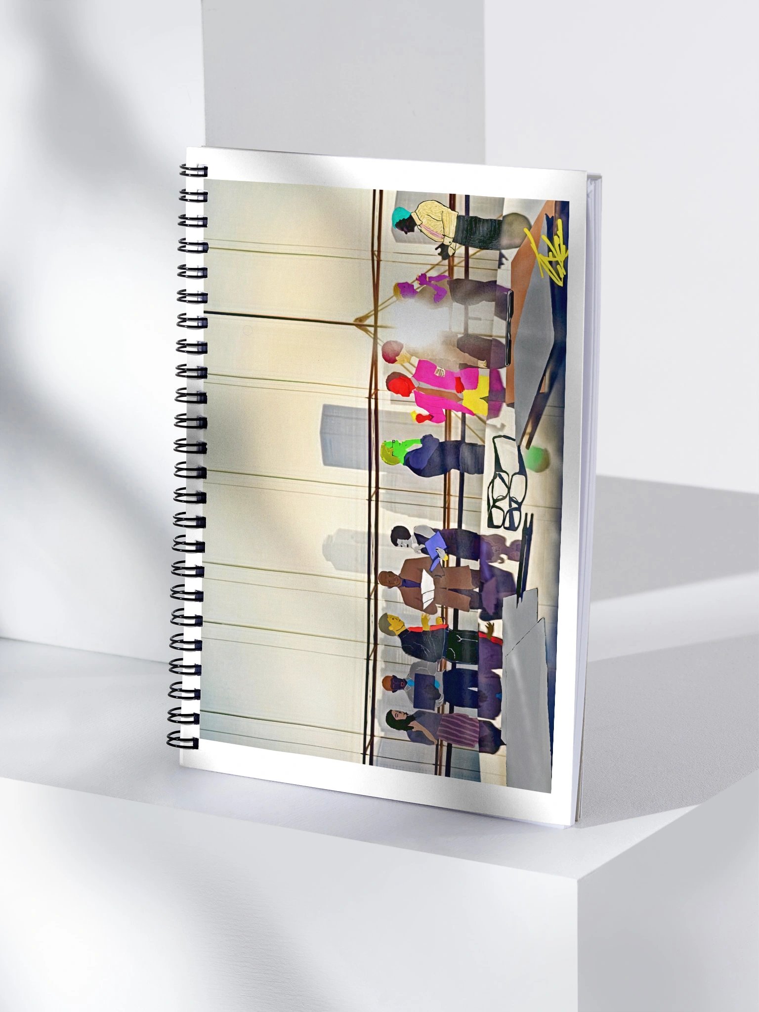 Cityscape Gathering Spiral Notebook product image (4)