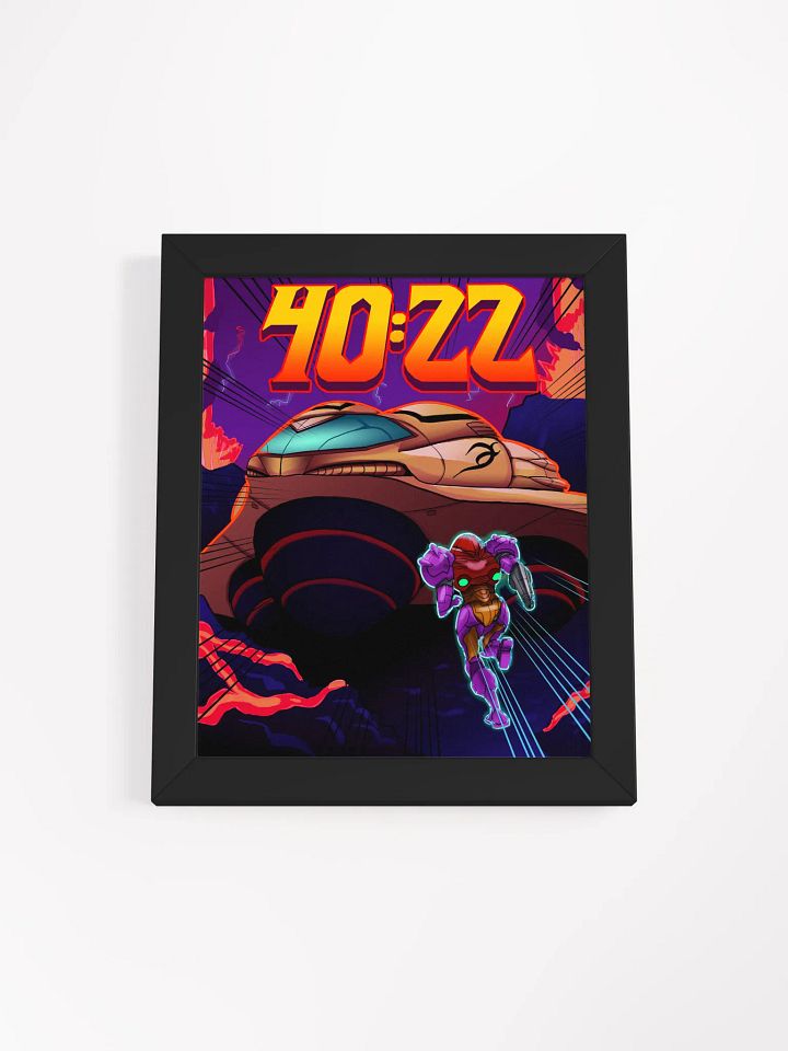 Any% WR Illustration Framed Poster product image (1)