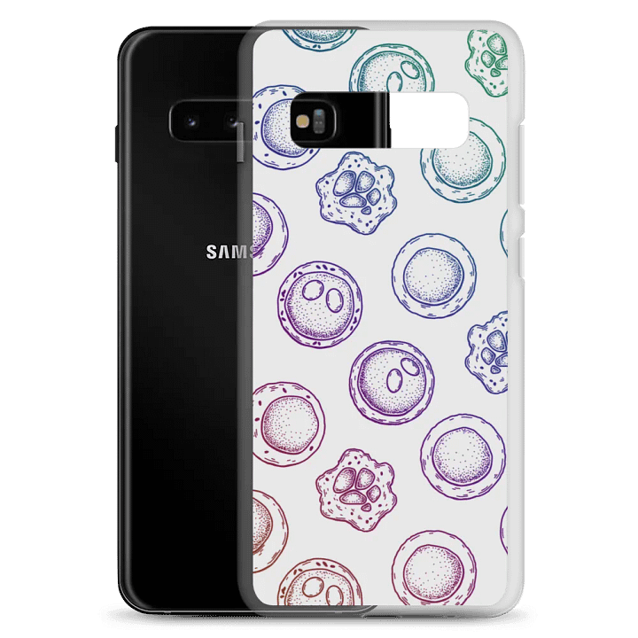 "Stem cells pattern" light grey case for Samsung® product image (8)