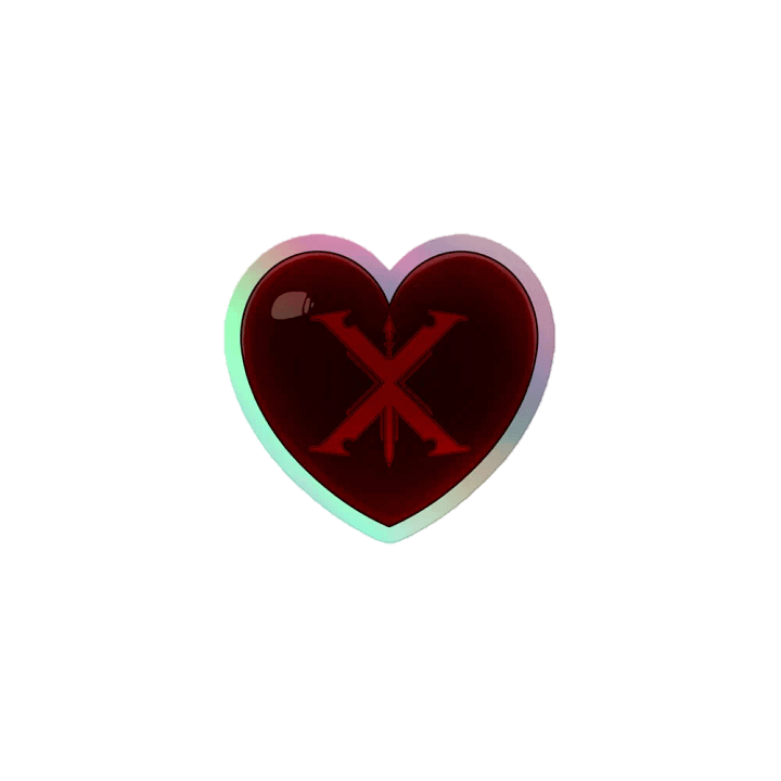 Holographic Xaphora Heart Logo product image (1)