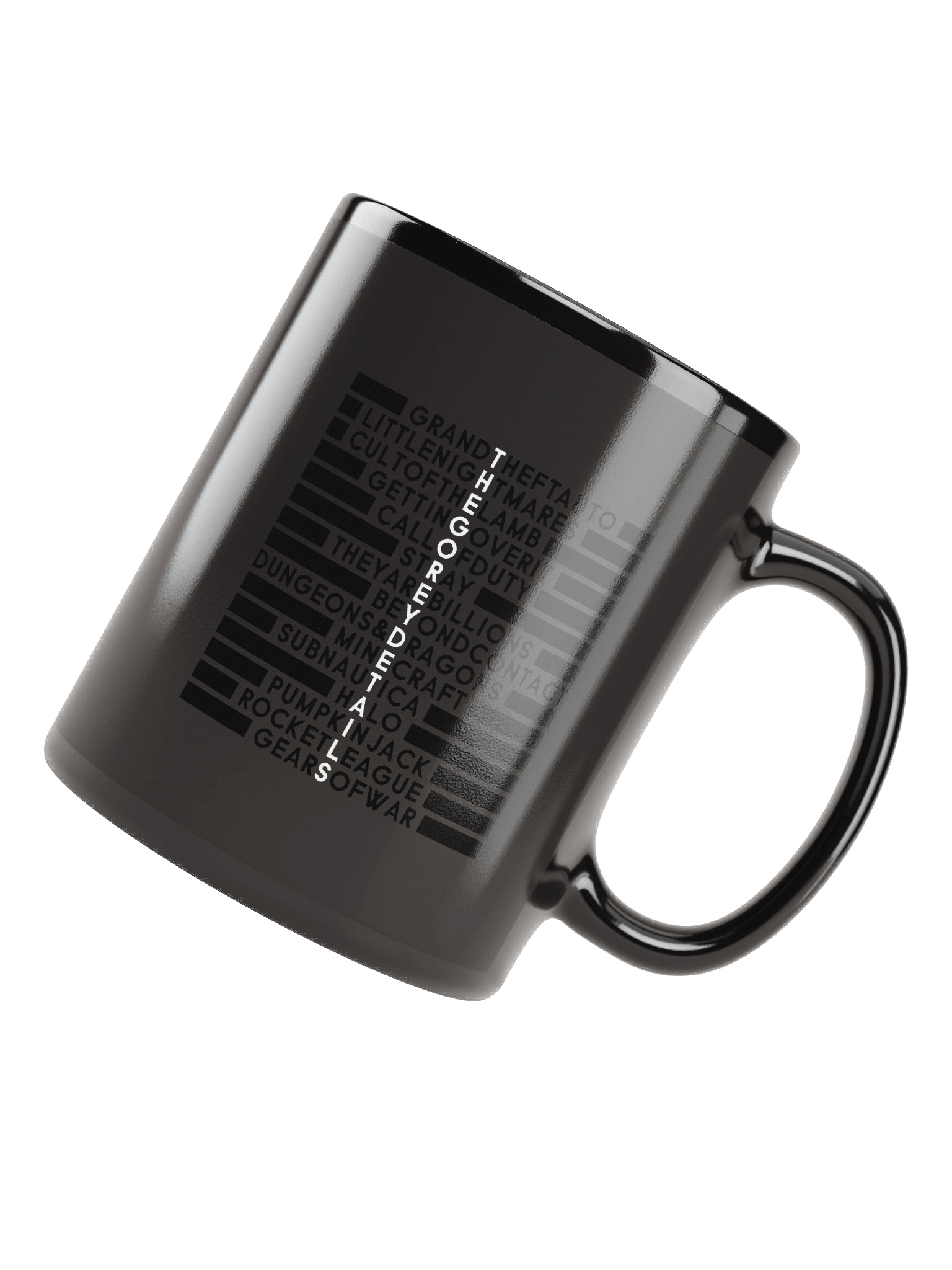 Variety is the Spice of Life - Black Glossy Mug product image (7)