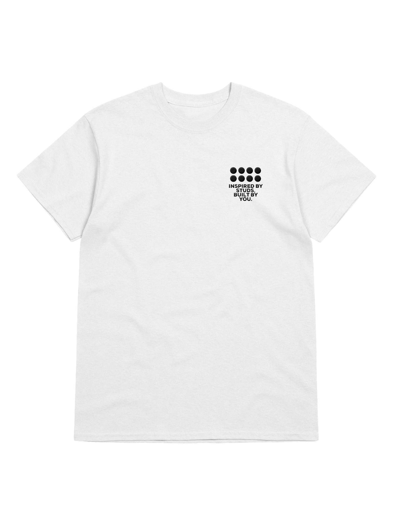 Inspired by Studs Embroidery T-Shirt product image (5)