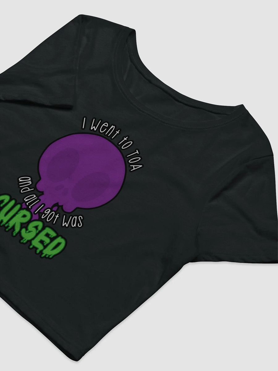 All I Got Was Cursed - Demon Hunter - Crop Tee product image (5)