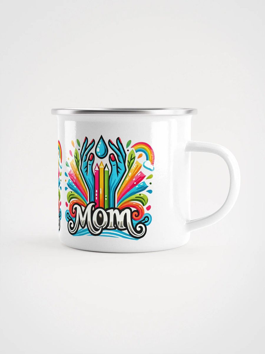 Artistic MOM Enamel Mug product image (1)
