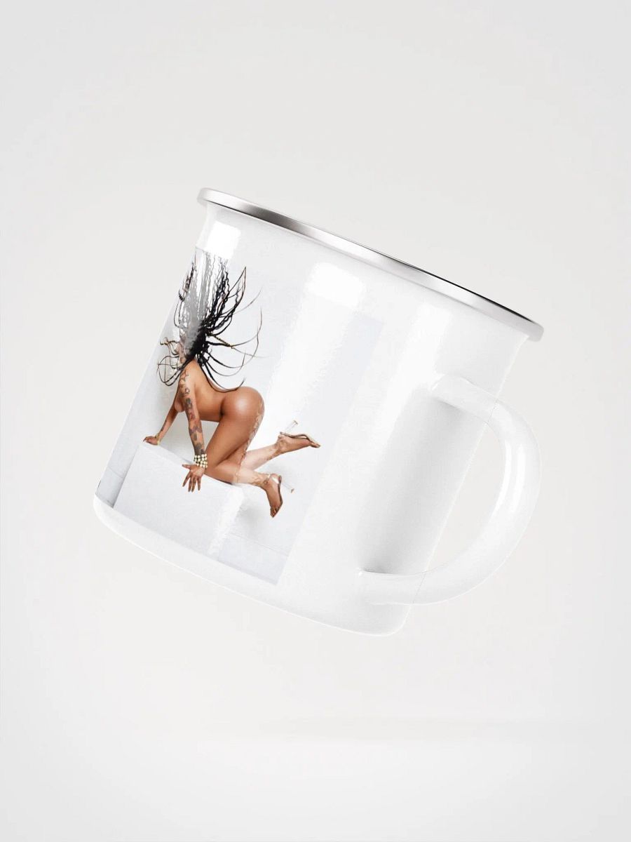 Naked in Pearl Enamel Mug product image (2)
