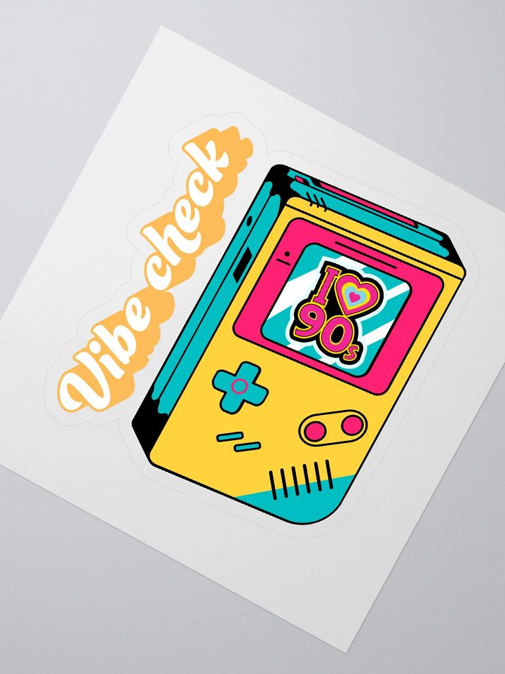90s Vibe Check Stickers product image (2)