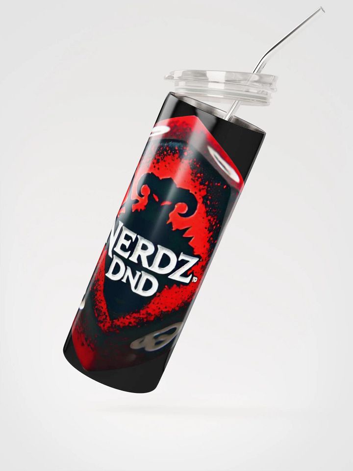 Nerdz DnD 20-Sided Die Stainless Steel Tumbler product image (2)
