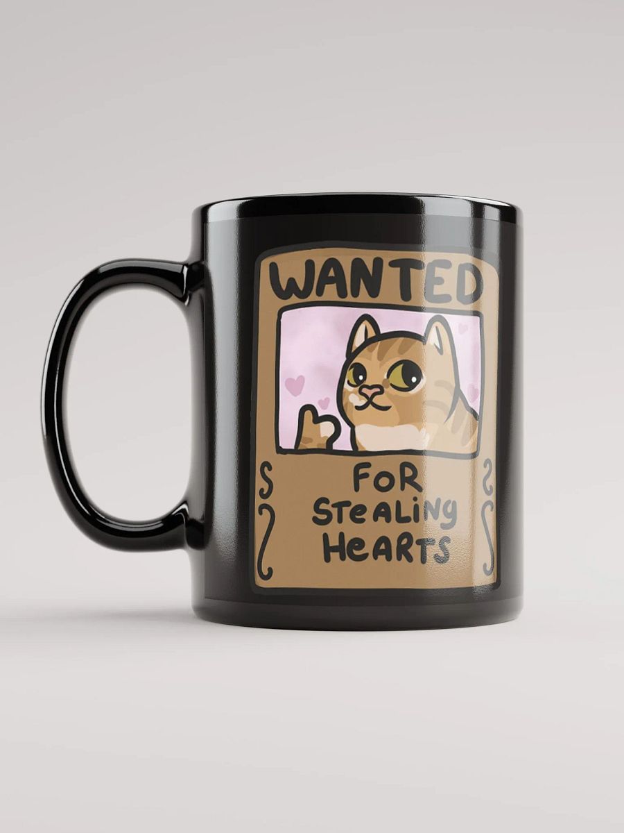 Wanted: Tao Mug – Stealer of Hearts (Black Glossy Mug Edition) product image (11)