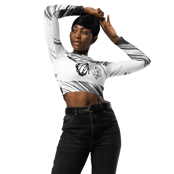 Long Sleeve Crop Top product image (1)