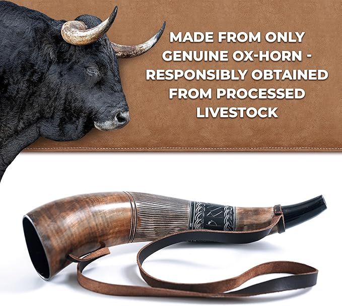 Viking Battle Horn - "Strength in Battle" product image (9)