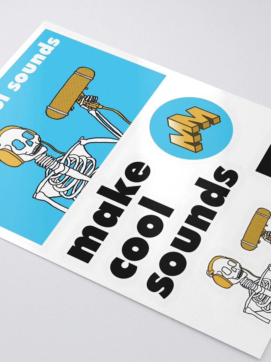 Sound Design Sticker Sheet product image (3)