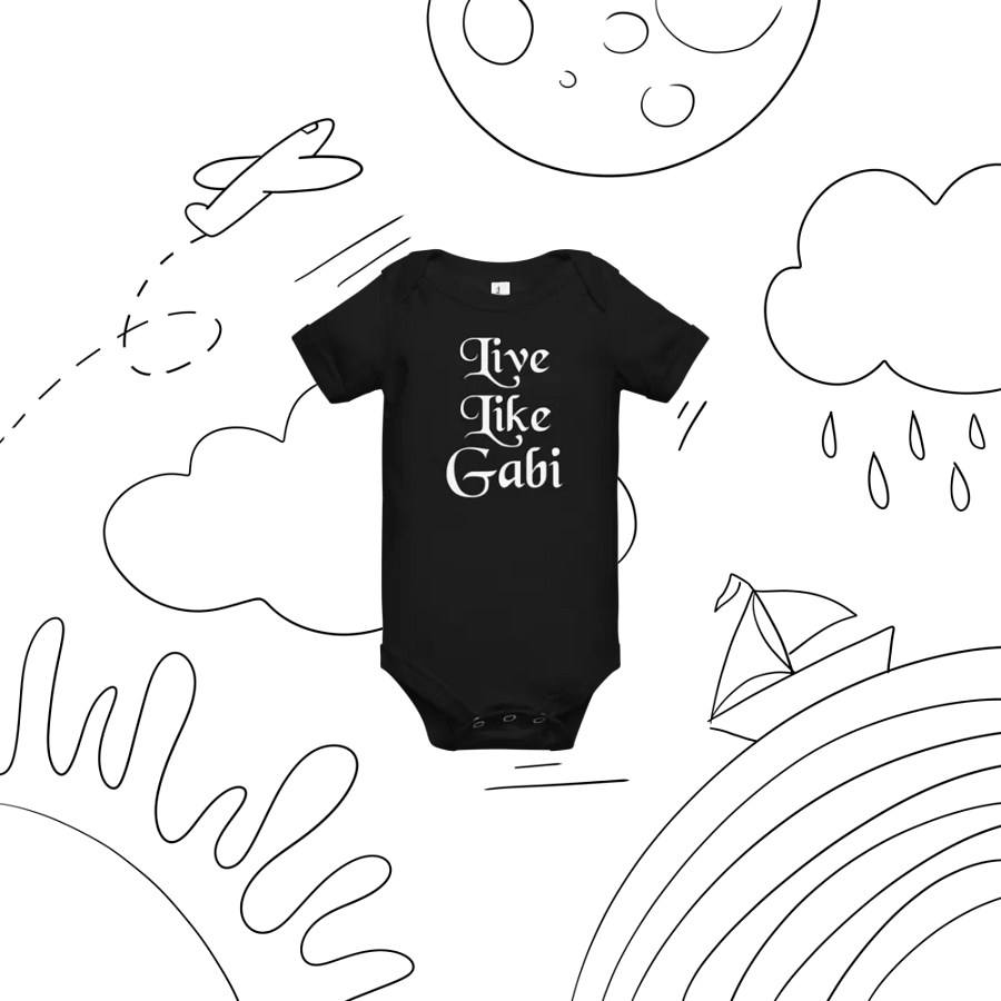 Live Like Gabi Baby Onesie product image (6)