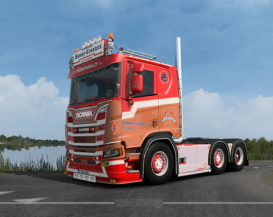 Scania R Flat Roof Ronny Ceusters+ VeDeCar Kempische Eierhandel product image (6)