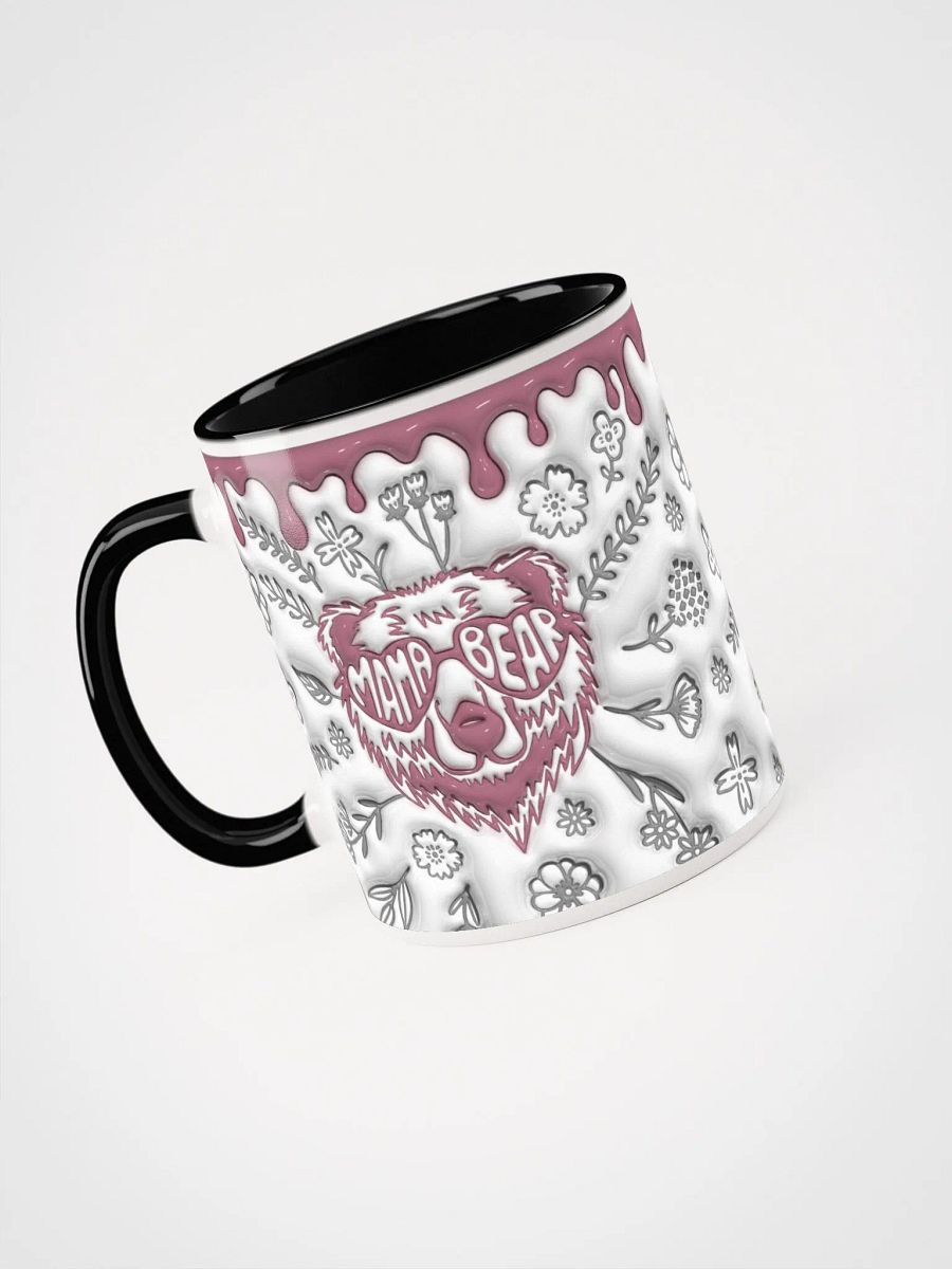 Cool mama bear 3D mug, sunglasses mom, gift for mother accent mug product image (4)