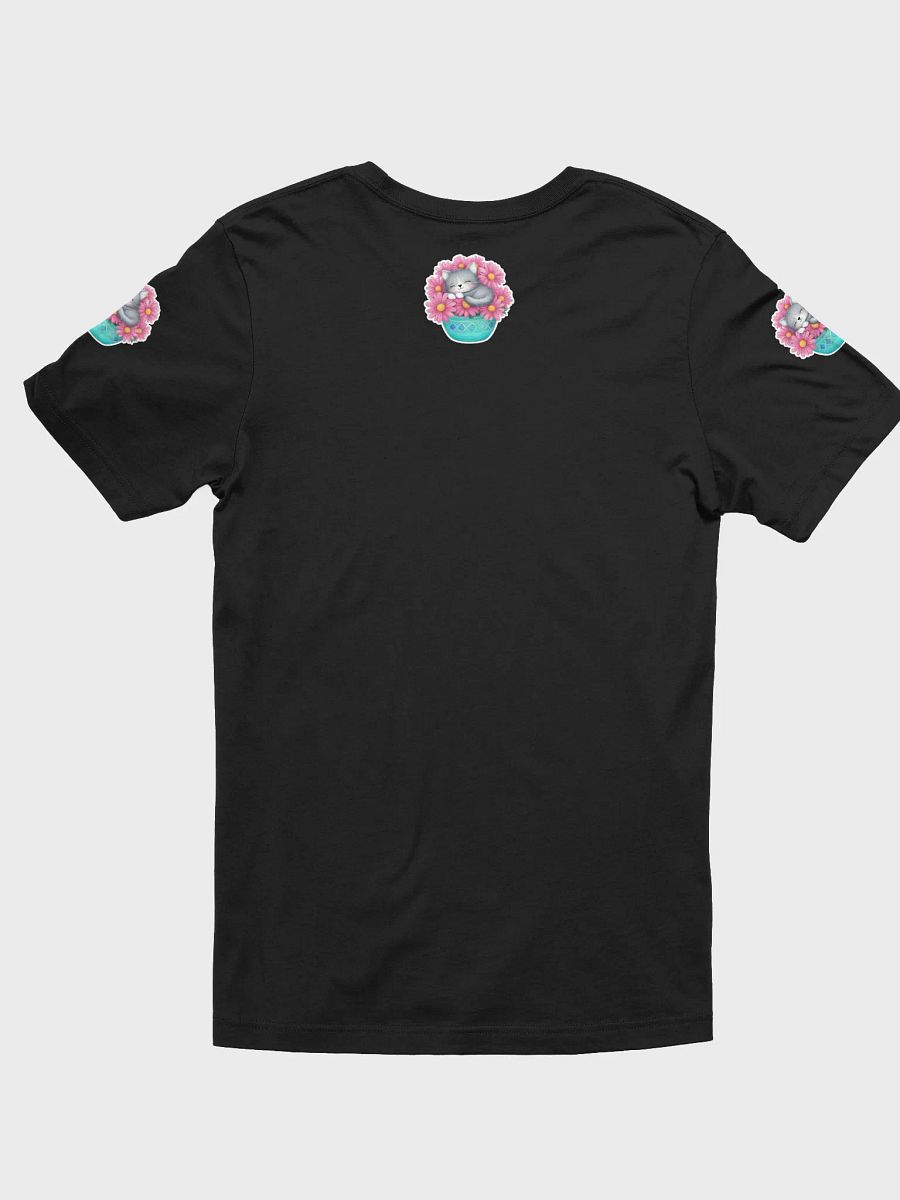 Sleeping Kitten among Pink Flowers T-Shirt product image (4)