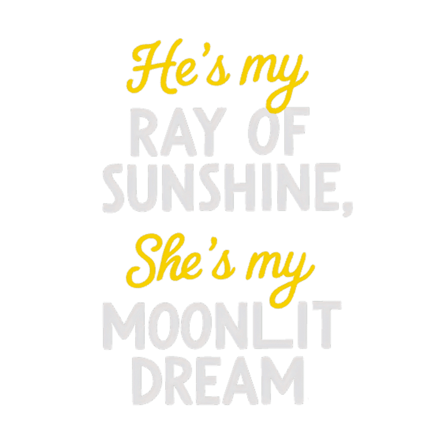 Romantic Phrase about Sun and Moon product image (7)